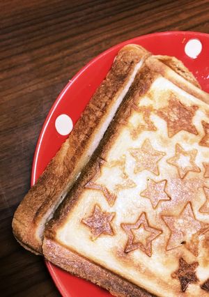 長芋のサクサクホットサンド-レシピのメイン写真