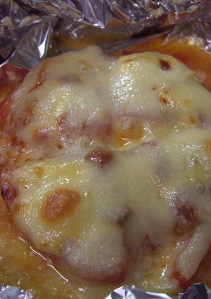 トマトのヘルシーピザ風-レシピのメイン写真