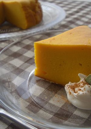 濃厚&しっとり♪南瓜のチーズケーキ-レシピのメイン写真