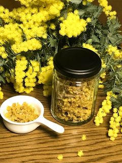 ミモザの花の砂糖漬け-レシピのメイン写真