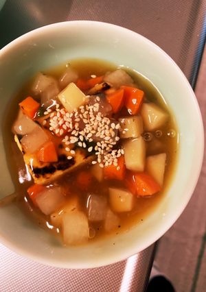 豆腐の野菜たっぷりあんかけ-レシピのメイン写真