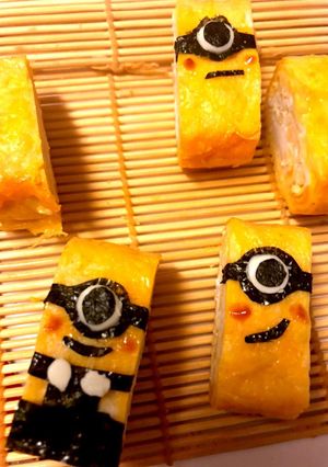 ミニオン卵焼き 覚書 お弁当-レシピのメイン写真