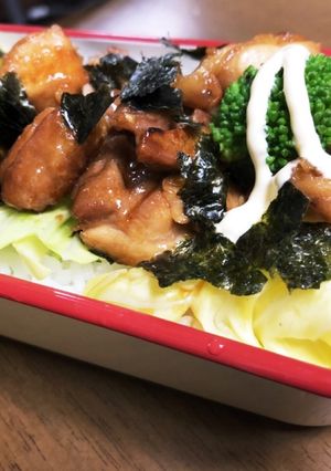 鶏の照り焼き弁当-レシピのメイン写真