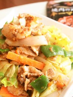 キーマカレーで野菜炒め-レシピのメイン写真