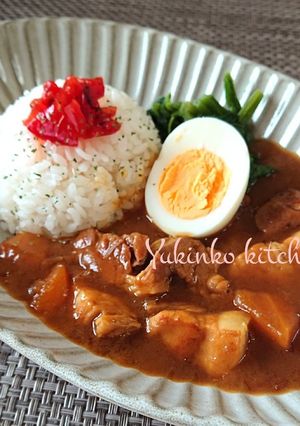 豚バラブロックで☆とろけるポークカレー-レシピのメイン写真