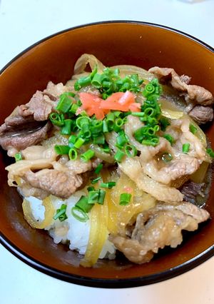 牛丼 つゆだく♪-レシピのメイン写真