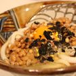簡単たまご納豆うどん