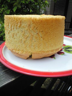 バナナメープルシフォンケーキ-レシピのメイン写真