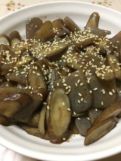 ごぼうとコンニャクの甘辛きんぴら-レシピのメイン写真