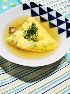 タコ入りだし巻き卵☆明石焼き風-レシピのメイン写真