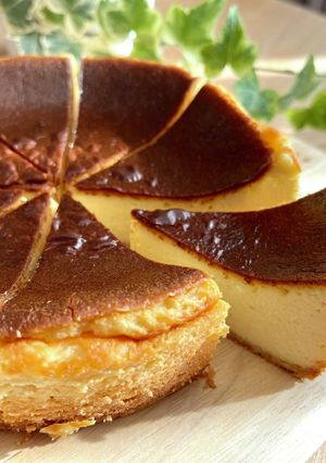 【ベイクドチーズケーキ】-レシピのメイン写真