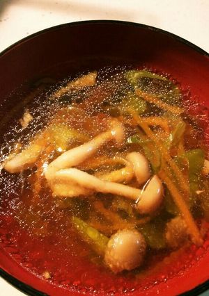 生姜入り吸物-レシピのメイン写真