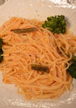 ひきわり納豆の和風カッペリーニ-レシピのメイン写真