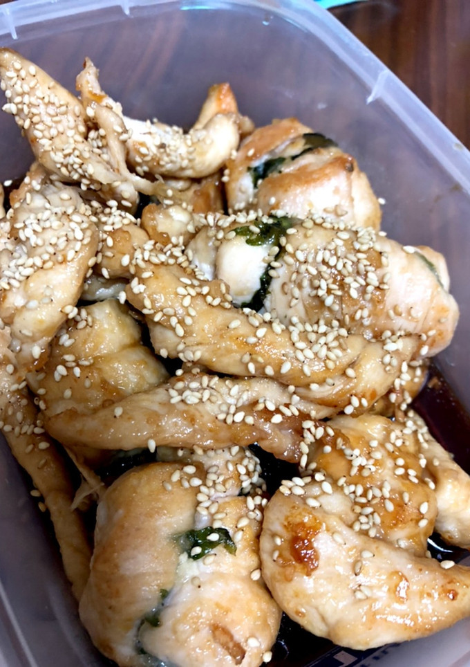 とりささみの照り焼き-レシピのメイン写真