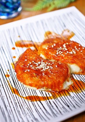こんがりチーズ衣deえのき根ステーキ-レシピのメイン写真