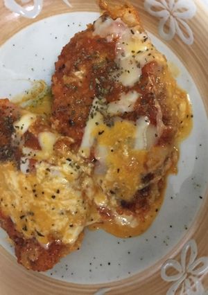 ポークカツレツのトマトチーズ焼き-レシピのメイン写真