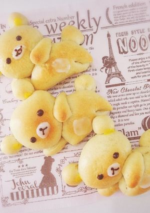 だららんリラックマパン♥️-レシピのメイン写真