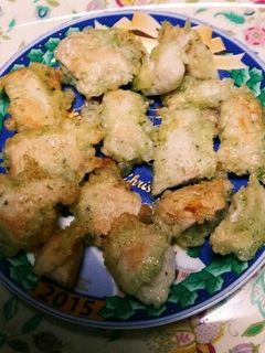 青のりをプラス✨鶏肉の磯辺揚げ天ぷら☺⛄-レシピのメイン写真
