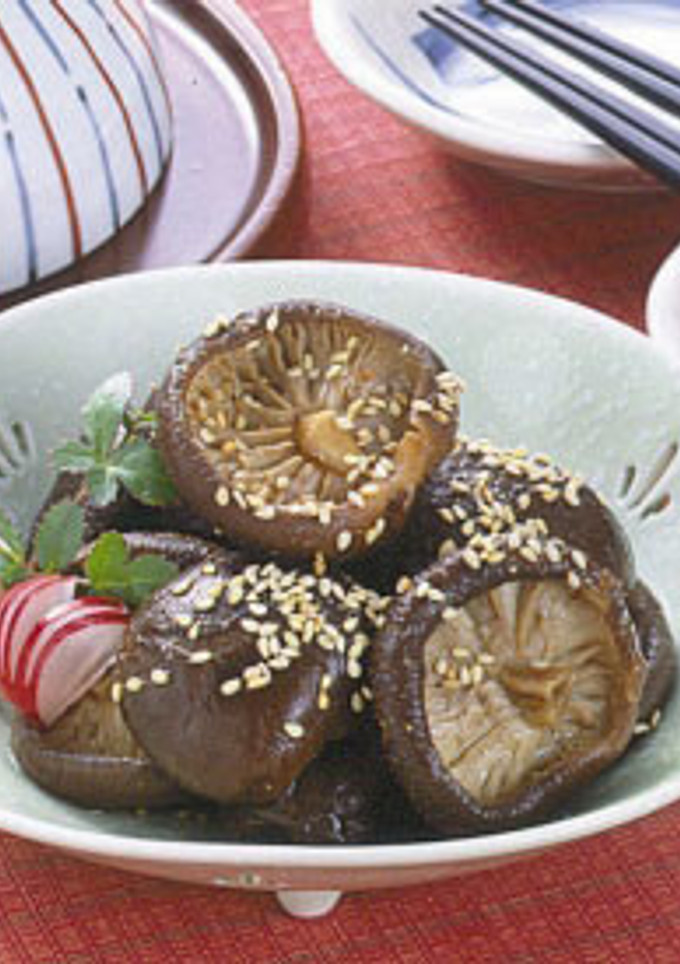 椎茸のごま風味うま煮-レシピのメイン写真