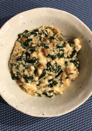 納豆とモロヘイヤのネバネバ豆腐♡-レシピのメイン写真