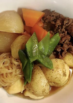 新じゃが皮ごとホクホク肉じゃが♪-レシピのメイン写真