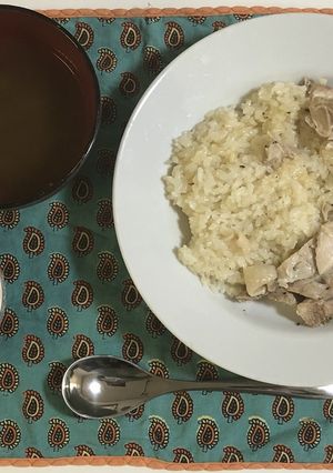 炊飯器でカオマンガイ-レシピのメイン写真