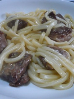 簡単塩だれ焼きうどん-レシピのメイン写真