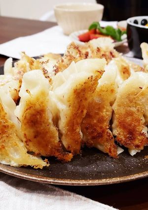 パリっとジューシー羽根つき餃子-レシピのメイン写真