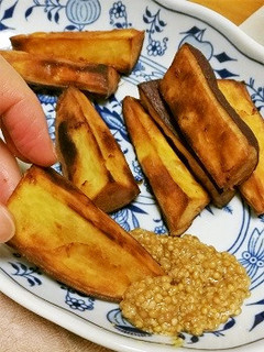 ハニーマスタードみたいな さつま芋フライ-レシピのメイン写真