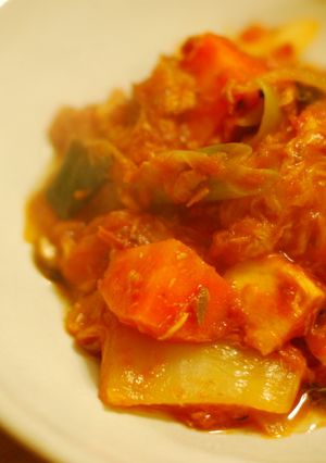 野菜がたくさん・さばのトマト煮-レシピのメイン写真