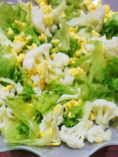 簡単 春色☆ミモザサラダ風-レシピのメイン写真
