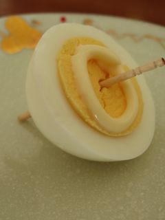ゆで玉子で こま☆-レシピのメイン写真