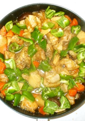 鶏もも肉と野菜の煮物♪簡単砂糖なし-レシピのメイン写真
