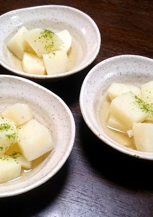 上品にホクホク『長芋の煮物(ダシ焚き)』-レシピのメイン写真