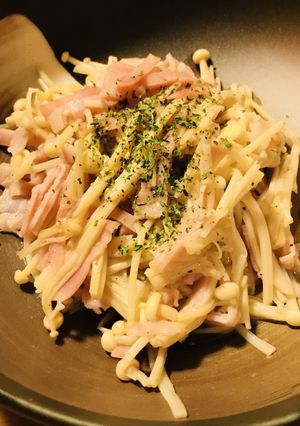 シンプル☆ベーコン＆エノキの炒め物-レシピのメイン写真