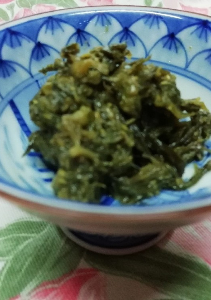 蕗の薹の味噌（蕗の薹の佃煮です）-レシピのメイン写真