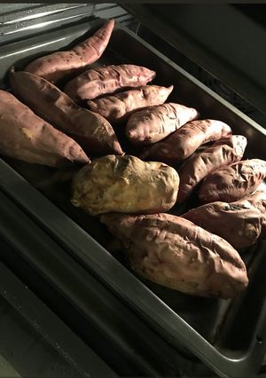 ズボラさんのスチームオーブン焼き芋-レシピのメイン写真