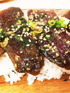 カツオの漬けのっけ飯♡-レシピのメイン写真