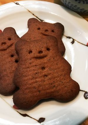 型抜きで可愛い♡シナモンカラメルクッキー-レシピのメイン写真