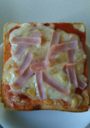 簡単☆ハムとチーズのピザトースト-レシピのメイン写真