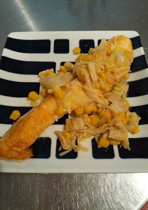 クリームコーン缶で☆鮭のマヨネーズ焼き-レシピのメイン写真