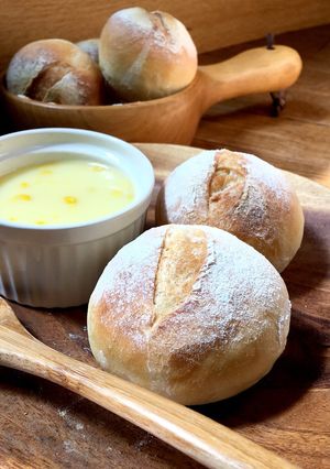朝食やランチに＊簡単プチパン＊-レシピのメイン写真