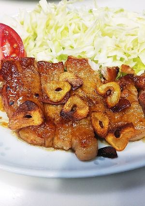 和風ポークソテー(醤油味ニンニク風味)-レシピのメイン写真