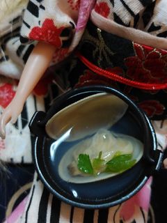 リカと♡あさりと春のお吸い物ꕤ*.゚-レシピのメイン写真