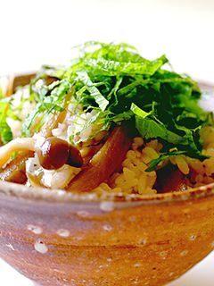 ごぼうとしめじ♪きんぴら混ぜご飯-レシピのメイン写真