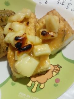 厚揚げのネギ味噌チーズ-レシピのメイン写真