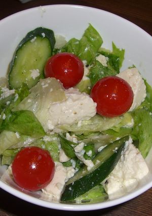 豆腐の入ったサラダ☆-レシピのメイン写真