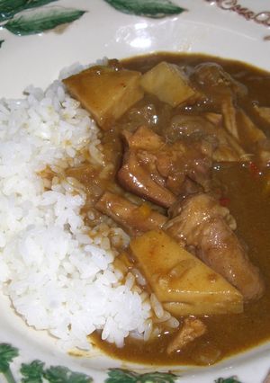 相性抜群！筍と鶏のカレー-レシピのメイン写真