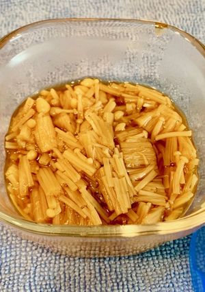 5分で簡単　なめたけ-レシピのメイン写真