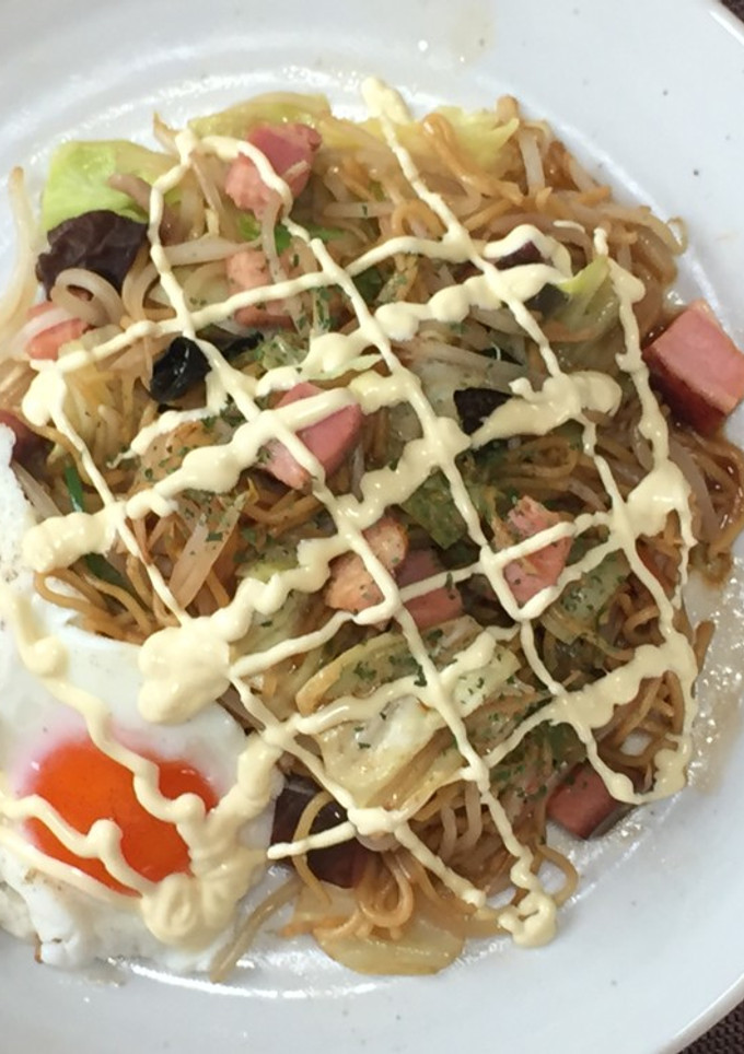 簡単!焼きマヨソバ!(^^)!-レシピのメイン写真